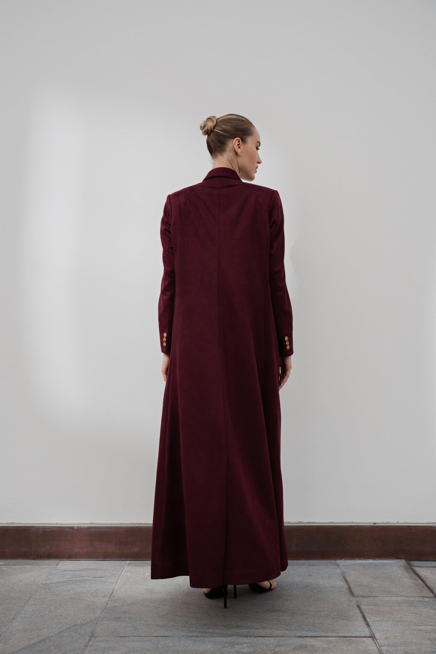 Bordeaux Authority | Maroon Abaya