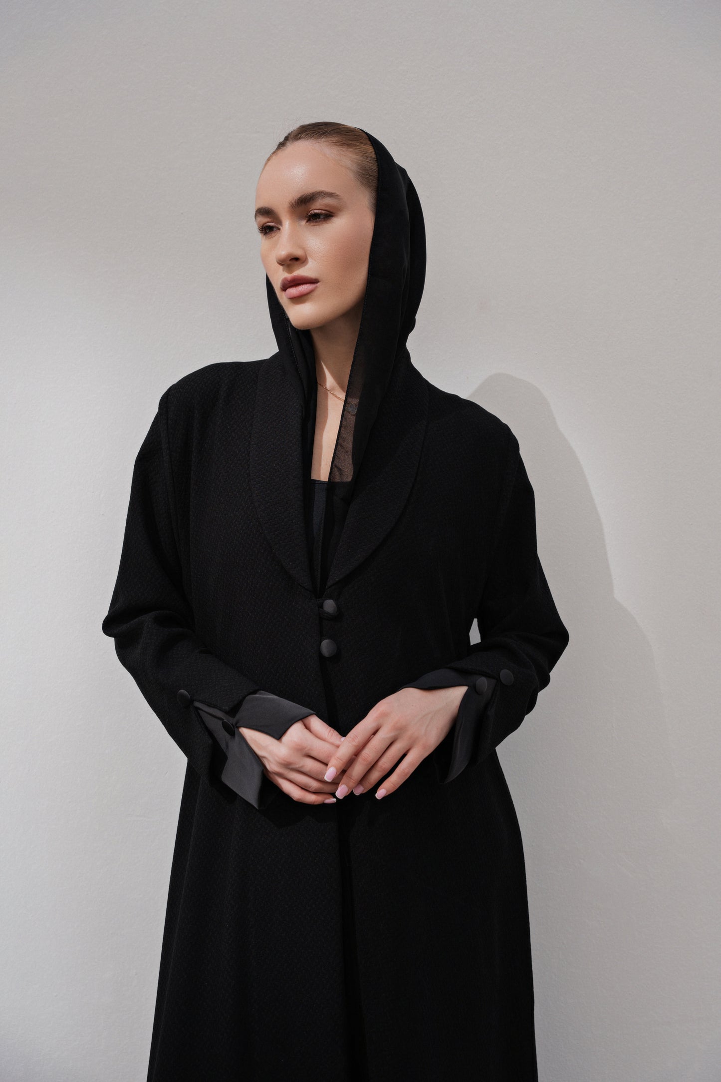 Veloura Drift | Black Abaya