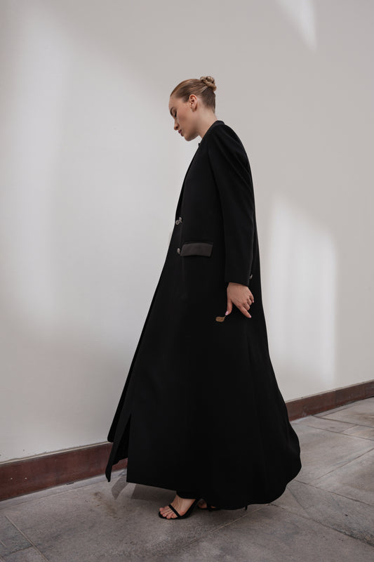 Regalia Noir | Black Abaya
