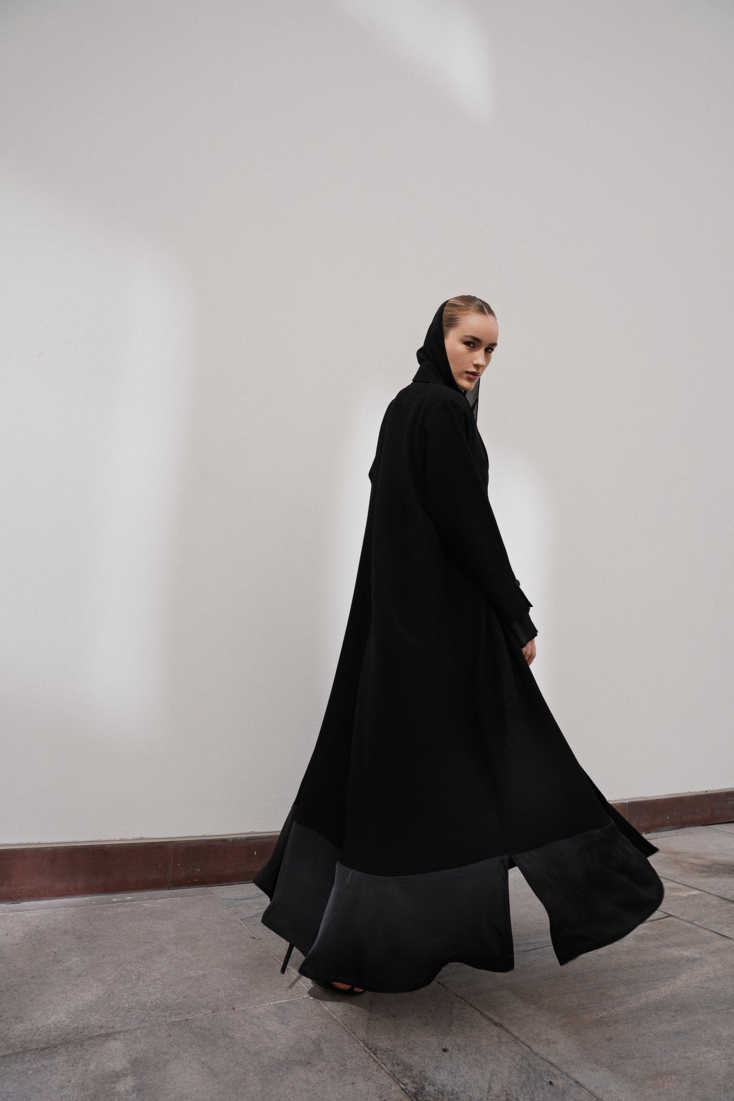 Veloura Drift | Black Abaya