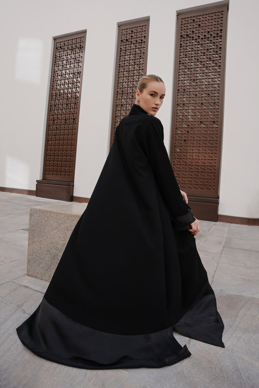 Veloura Drift | Black Abaya